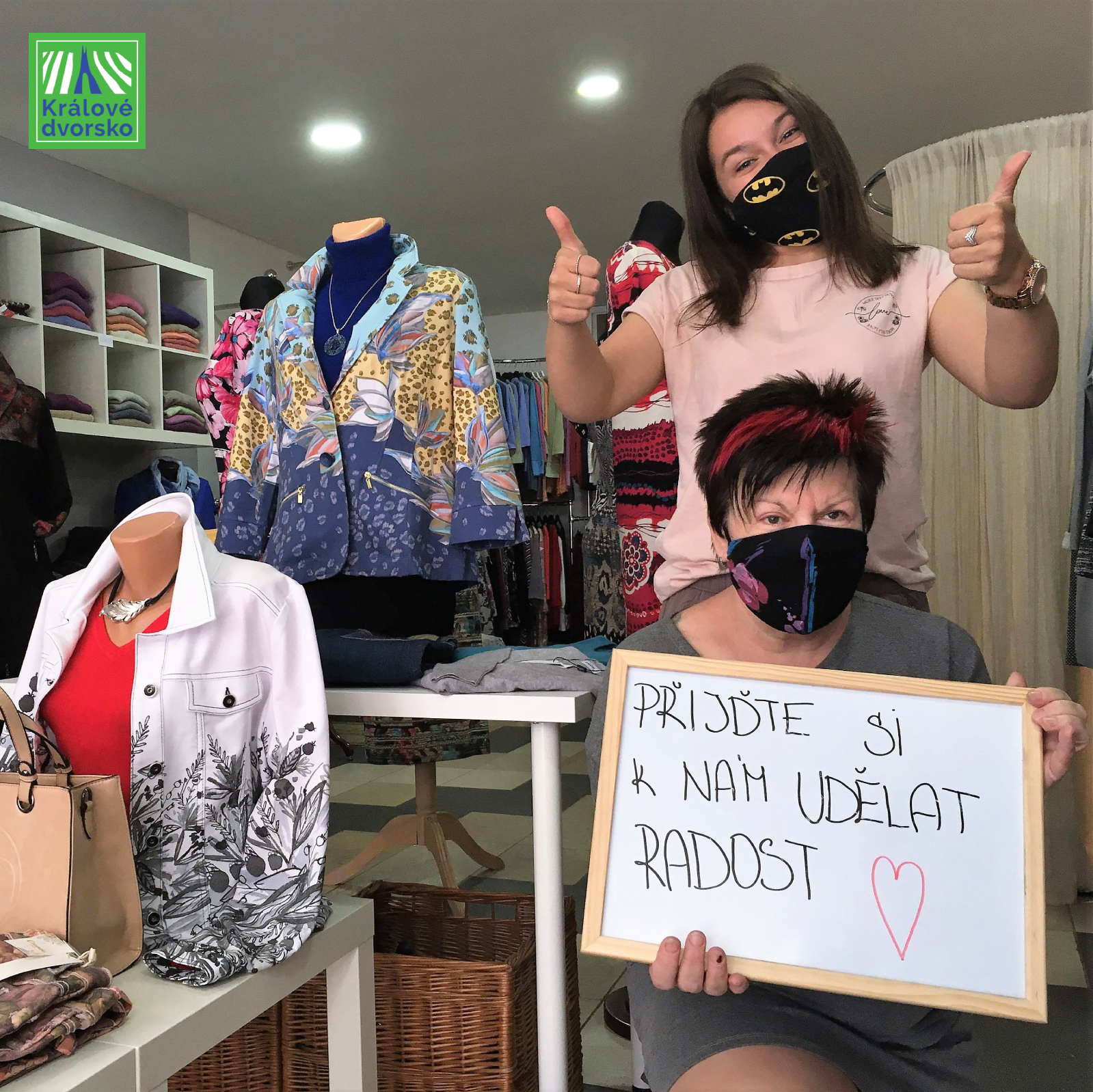 Dámská móda - JK Atelier v Palackého ulici